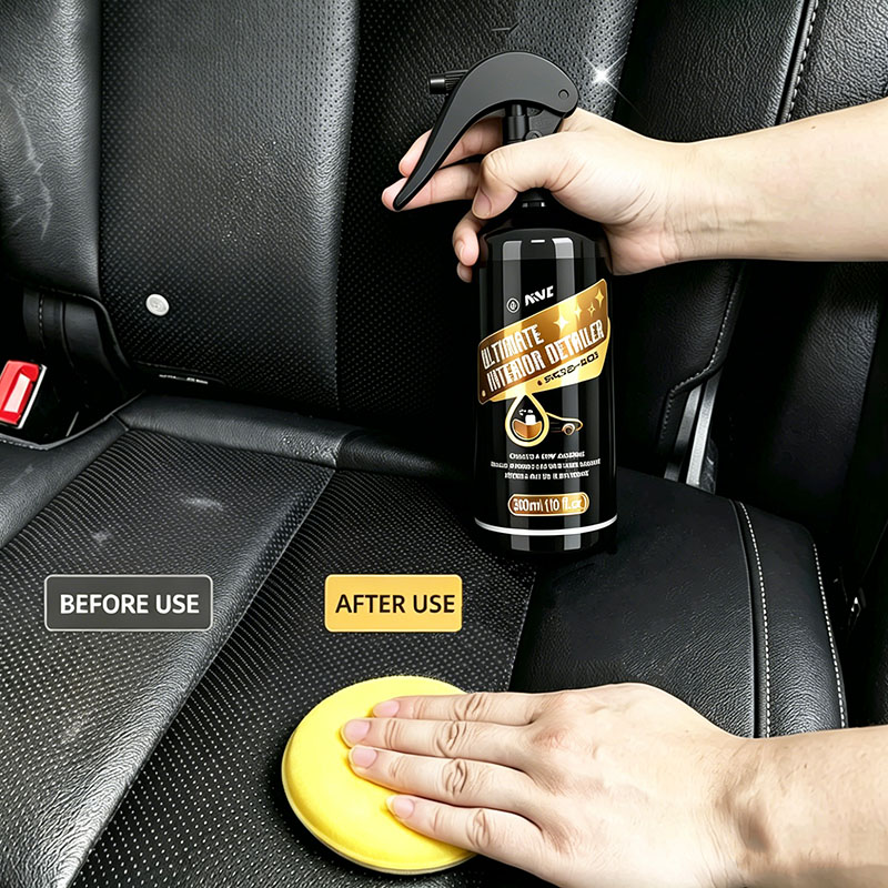 Leather Cleaner Interior - Car Plastic Restorer & Leather Conditioner
