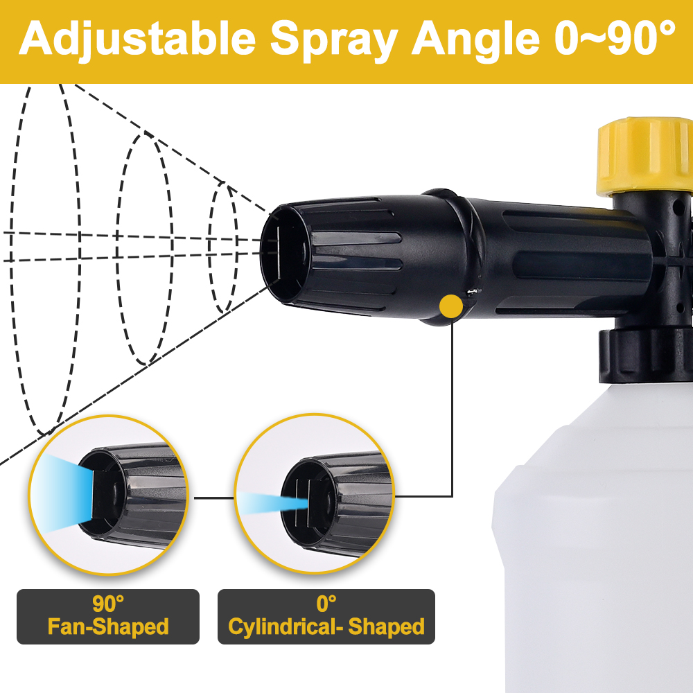 Pressure Washer Adjustable Foa - Foam Cannon Car Wash 评论和价格