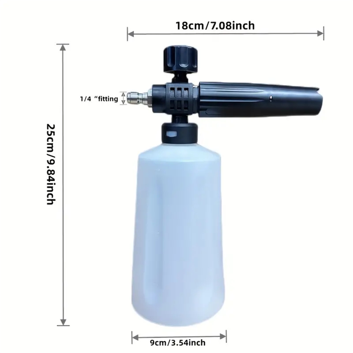 700ml Plastic Snow Foam Cannon - Foam Cannon Car Wash 评论和价格