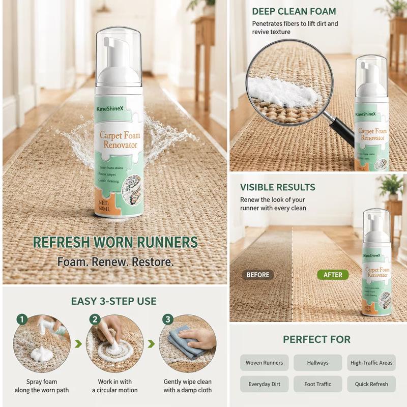Carpet Foam Stain Remover Wate - Seat Cleaner Fabric 评论和价格