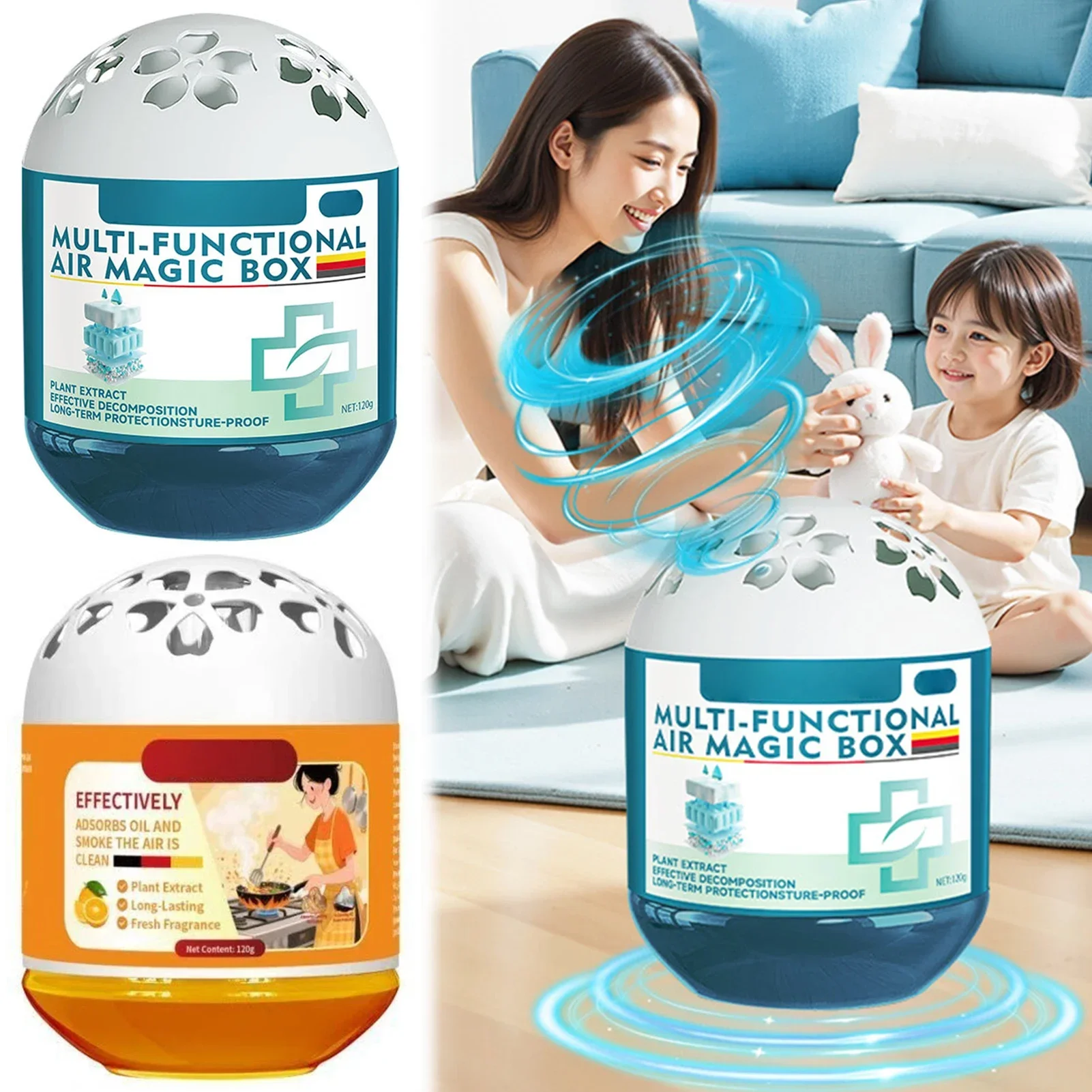 Multi Functional Air-Magic Box - Odor Eliminator Car 评论和价格