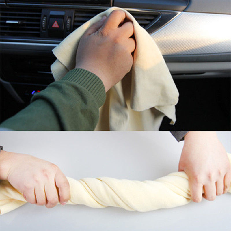 Natural Chamois Leather Car Wa - Interior Detailing Kit 评论和价格