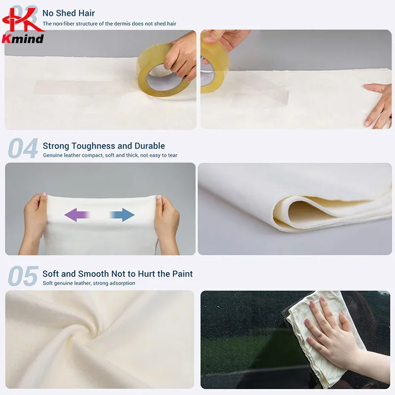 Natural Chamois Skin Car Care  - Interior Detailing Kit 评论和价格