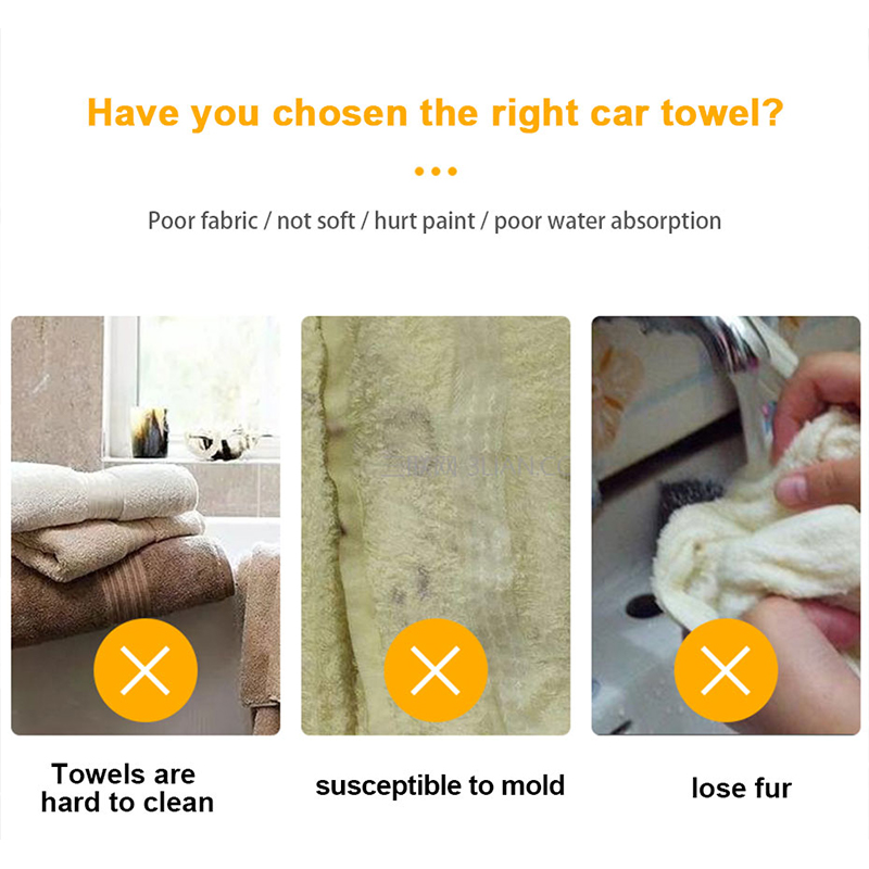 SEAMETAL Car Wash Plush Towel  - Interior Detailing Kit 评论和价格